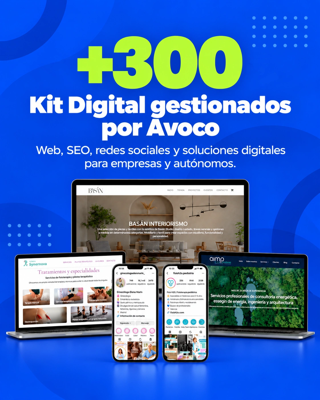 +300 Kit Digital gestionados por Avoco