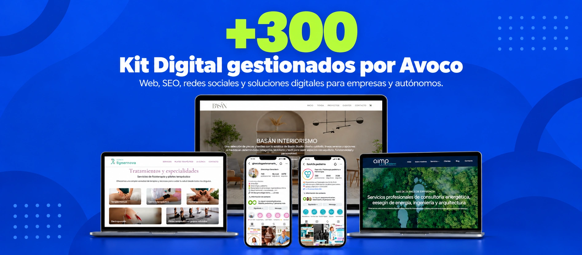 +300 Kit Digital gestionados por Avoco